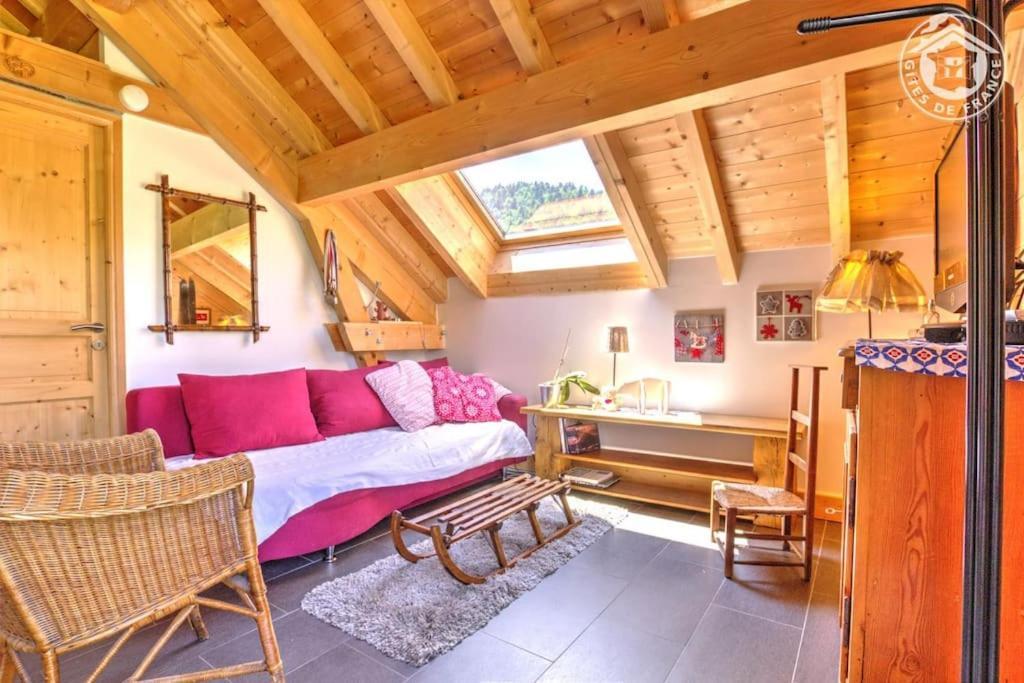 Le Nordique - Appartement De Charme Dans Chalet Les Déserts Exteriér fotografie