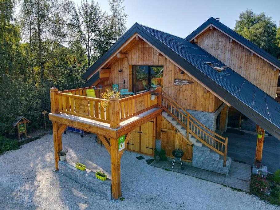 Le Nordique - Appartement De Charme Dans Chalet Les Déserts Exteriér fotografie